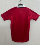 Retro 1999 M-U home Fan Version Soccer Jersey