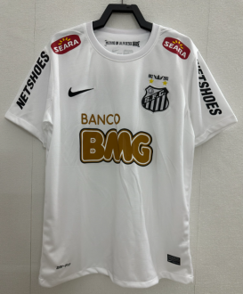 Retro 2012 /2013  Santos home Soccer Jersey