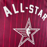 24 Season  All Star Jerseys red 5号 爱德华兹 NBA Jerseys