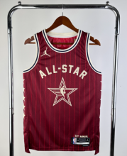 24 Season  All Star Jerseys red 30号 库里 NBA Jerseys