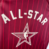 24 Season  All Star Jerseys red 77号 东契奇 NBA Jerseys