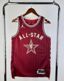 24 Season  All Star Jerseys red 15号 约基奇 NBA Jerseys
