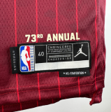 24 Season  All Star Jerseys red 35号 杜兰特 NBA Jerseys