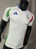 24-25  Italy away Player Version  Soccer Jersey