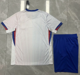 24/25 France away Kids  Fans Version Soccer Jersey