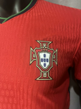 24/25  Portugal home Player Version Soccer Jersey