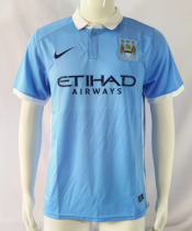 Retro  15/16 Manchester City home Soccer Jersey