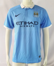 Retro  15/16 Manchester City home Soccer Jersey