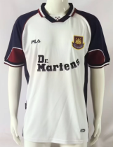 Retro 99/01 West Ham away Soccer Jersey
