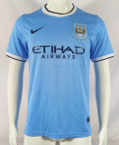 Retro  13/14 Manchester City home Soccer Jersey