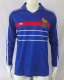 Retro 82/84 France home Long Sleeve Soccer Jersey