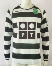 Retro 01/03 Lisbon Long Sleeve Soccer Jersey