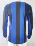 Retro 04/05 Inter Milan home Long Sleeve Soccer Jersey