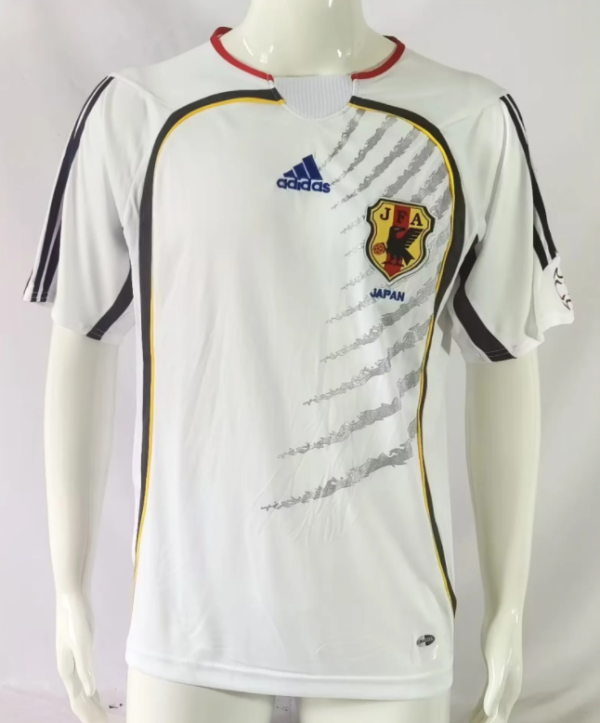 Retro 06 Japan away white Soccer Jersey