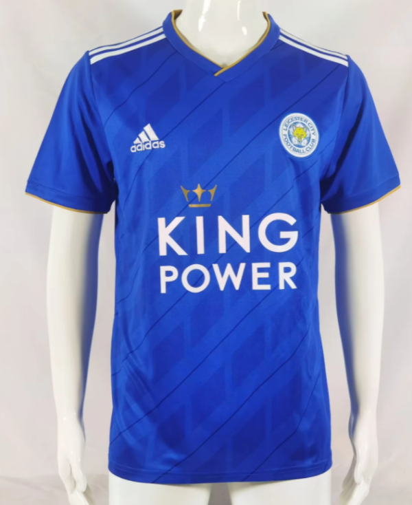 Retro 18/19 Leicester City home Soccer Jersey