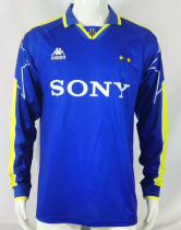 Retro 96/97  juventus  away Long Sleeve soccer Jersey  Thai  Qaulity