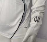 Retro 06 Real Madrid Long Sleeve home Soccer Jersey
