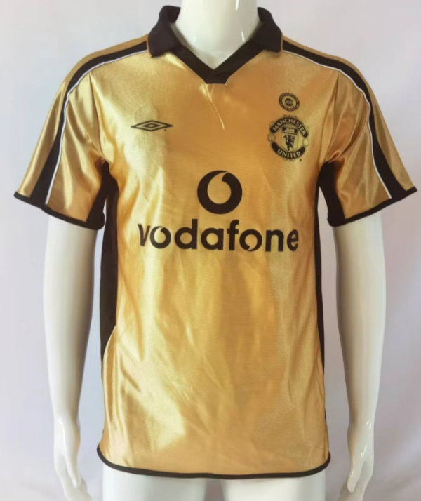 Retro 01/02  M-U souvenir edition  Soccer Jersey