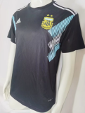 Retro 18 Argentina black Soccer Jersey