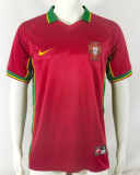 Retro 1998 Portugal home Socce Jersey