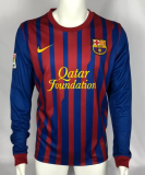 Retro 11/12  Barcelona home Long Sleeve Jersey  Thai  Qaulity