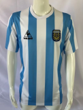 Retro 86 Argentina home Soccer Jersey