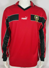 Retro 1998 Morocco Third away Long Sleeve Soccer Jersey