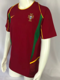 Retro 2002 Portugal home Socce Jersey