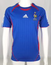 Retro 06 France home Soccer Jersey