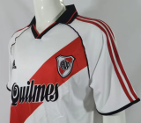 Retro 00/01 River Plate Home  Soccer Jersey