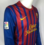 Retro 11/12  Barcelona home Long Sleeve Jersey  Thai  Qaulity