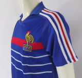 Retro 82/84 France home Soccer Jersey