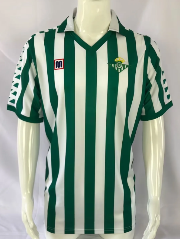 Retro 82/85 Real Betis home  Soccer Jersey