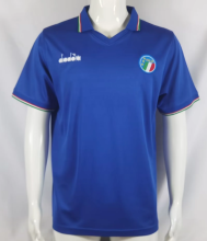 Retro 90 Italy Home Soccer Jersey