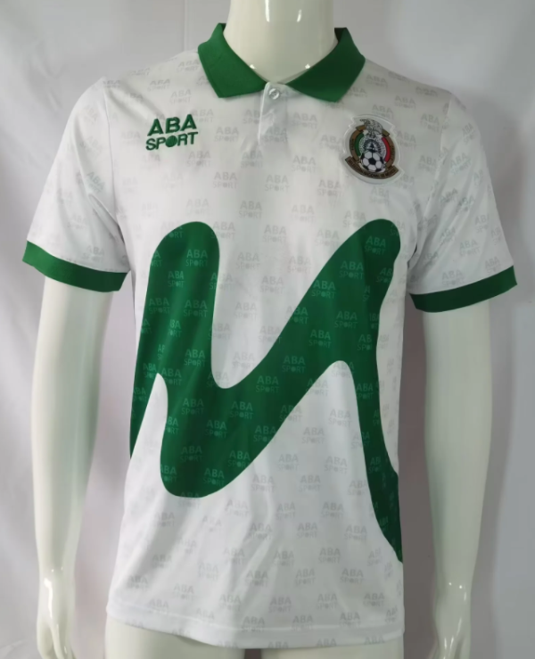 Retro 1995 Mexico away white Soccer Jersey