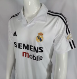 Retro 02/03 Real Madrid home Soccer Jersey