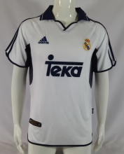 Retro 00/01  Real Madrid  Home Soccer Jersey