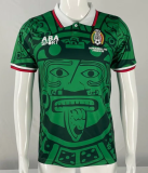 Retro 1998 Mexico home Soccer Jersey