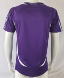 Retro 06 Real Madrid purple Soccer Jersey