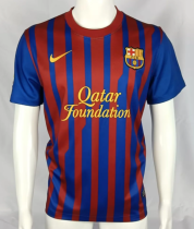 Retro 11/12 Barcelona  home soccer Jersey Thai  Qaulity