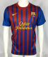 Retro 11/12 Barcelona  home soccer Jersey Thai  Qaulity