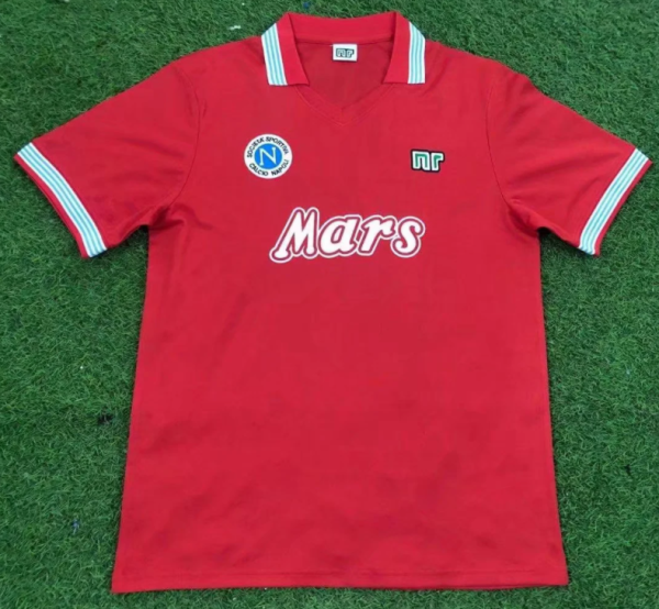 Retro 88/89 Napoli  Second away  Soccer Jersey