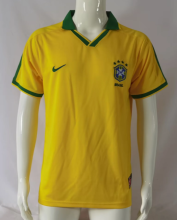Retro 1997 Brazil  home Soccer Jersey