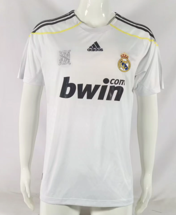 Retro 09/10 Real Madrid home Soccer jersey
