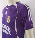 Retro 06 Real Madrid purple Soccer Jersey