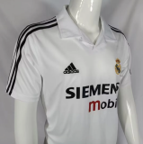 Retro 02/03 Real Madrid home Soccer Jersey