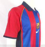 Retro 01/02  Barcelona home Jersey  Thai  Qaulity