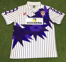 Retro 91/92  Florence away Soccer Jersey