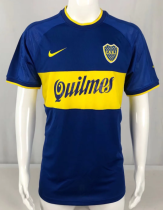 Retro 99/00 Boca  Home Soccer Jersey