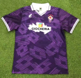 Retro 91/92  Florence Home Soccer Jersey